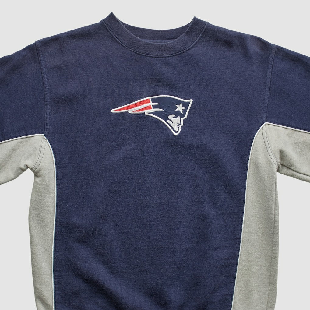 New England Patriots Fanatics Reebok 2000s Pullover Sweatshirt