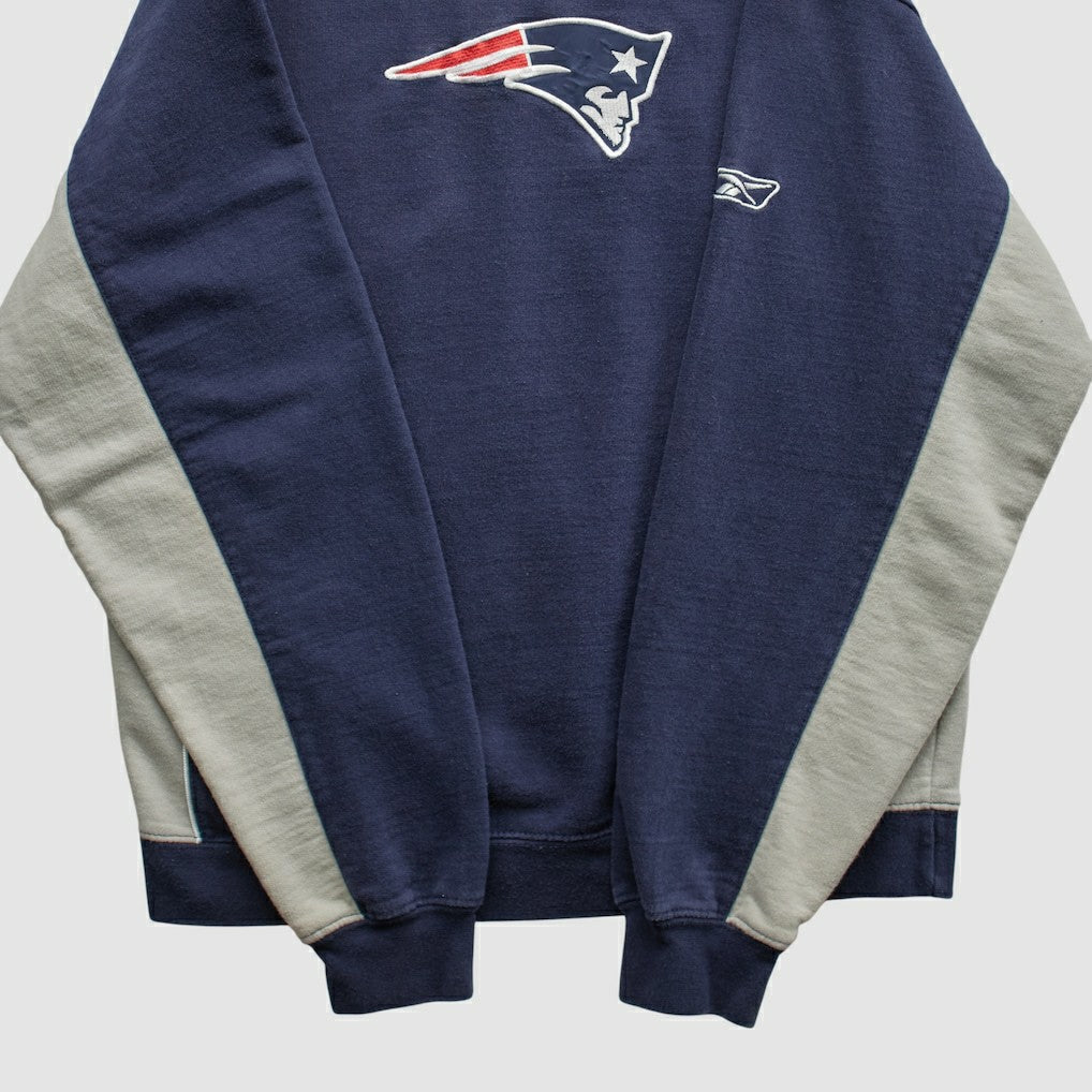 New England Patriots Fanatics Reebok 2000s Pullover Sweatshirt
