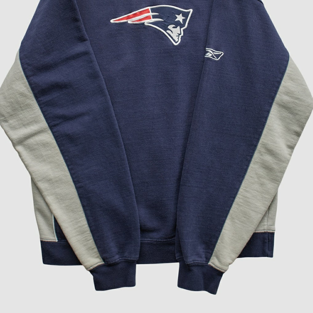 New England Patriots Fanatics Reebok 2000s Pullover Sweatshirt