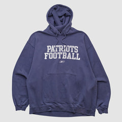 New England Patriots Fanatics Reebok 2000s Hooded Pullover Sweatshirt