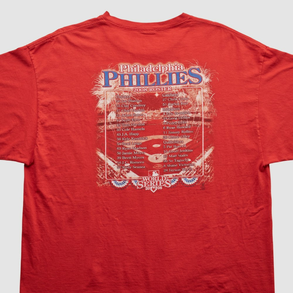Philadelphia Phillies Majestic 2008 T-shirt | MLB Discount