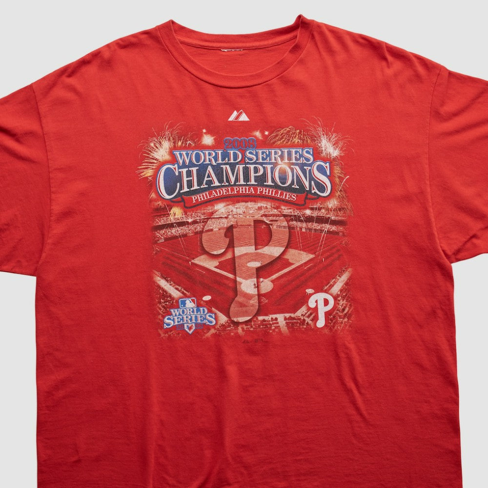 Philadelphia Phillies Majestic 2008 T-shirt | MLB Discount