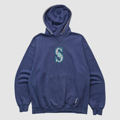 Seattle Mariners Champion 2000s Hooded Pullover Sweatshirt | MLB For sale