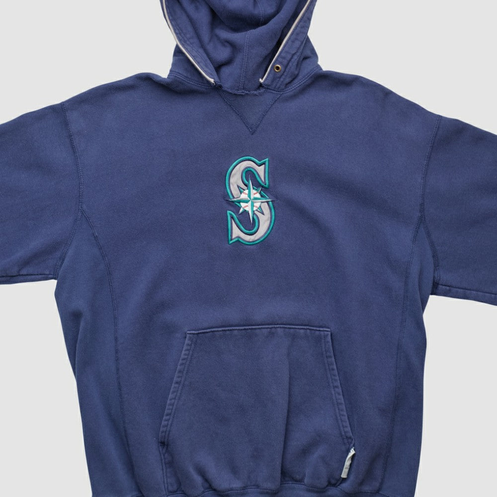 Seattle Mariners Champion 2000s Hooded Pullover Sweatshirt | MLB For sale