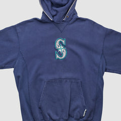 Seattle Mariners Champion 2000s Hooded Pullover Sweatshirt | MLB For sale