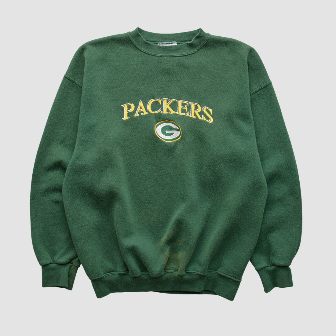Green Bay Packers Fanatics Logo Athletic Pullover Sweatshirt