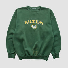 Green Bay Packers Fanatics Logo Athletic Pullover Sweatshirt
