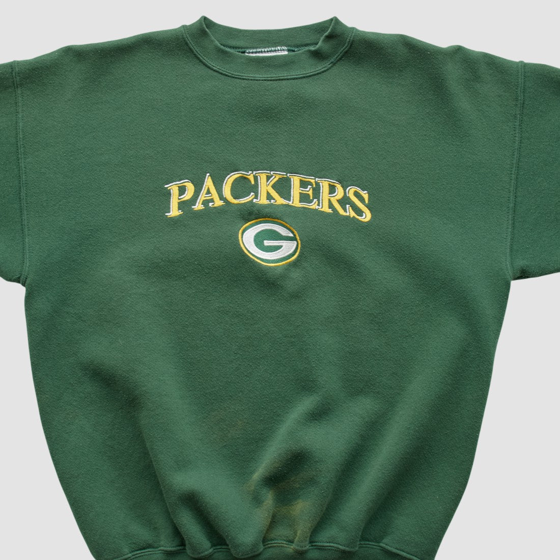 Green Bay Packers Fanatics Logo Athletic Pullover Sweatshirt