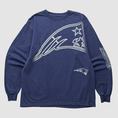 New England Patriots Fanatics Reebok 2000s Long Sleeve T-shirt