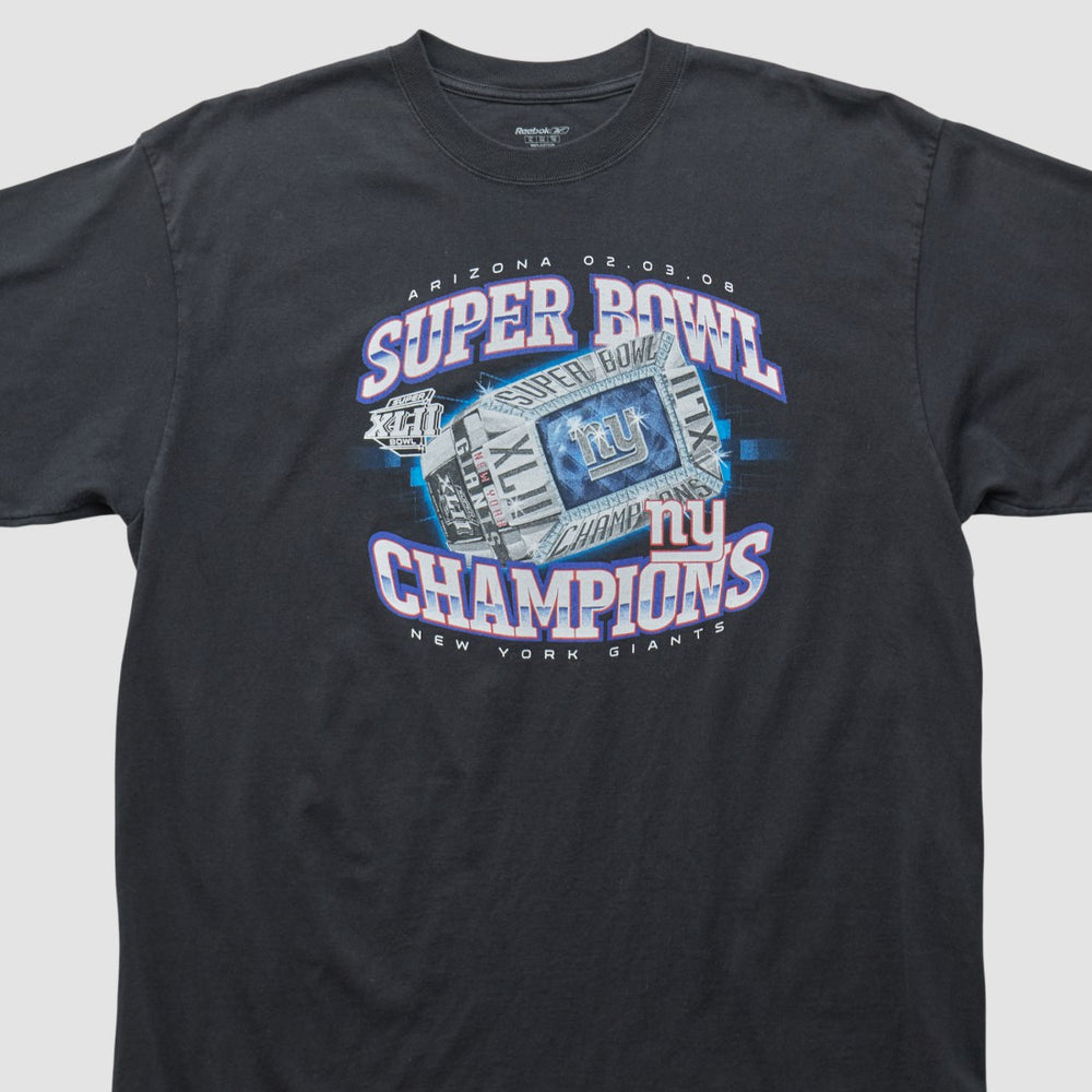 New York Giants Fanatics Reebok 2008 T-shirt