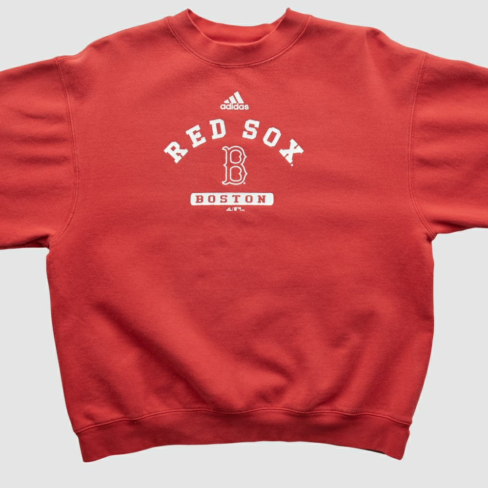 Boston Red Sox Adidas 2000s Pullover Sweatshirt | MLB Outlet