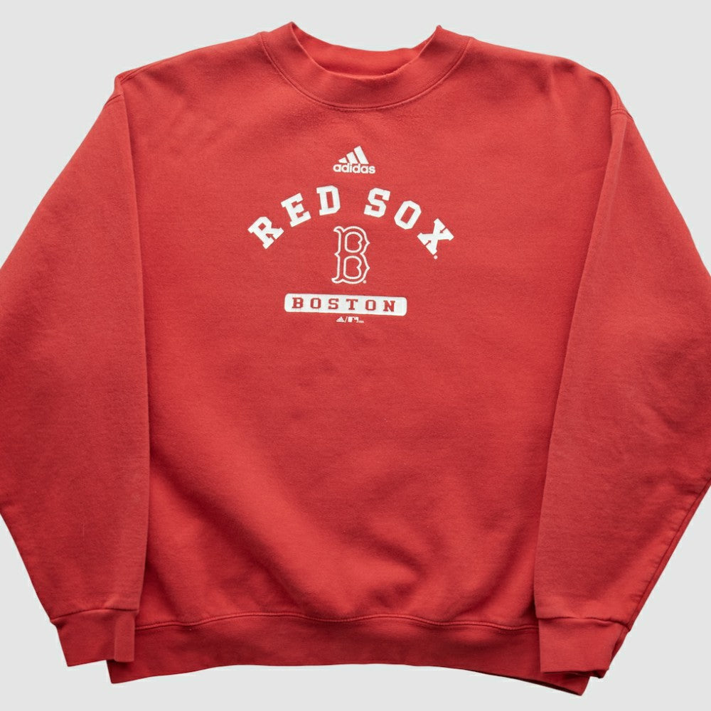 Boston Red Sox Adidas 2000s Pullover Sweatshirt | MLB Outlet