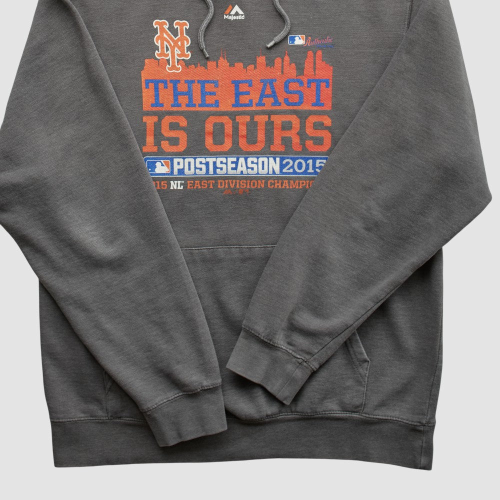 New York Mets Majestic 2015 Hooded Pullover Sweatshirt | MLB Near me