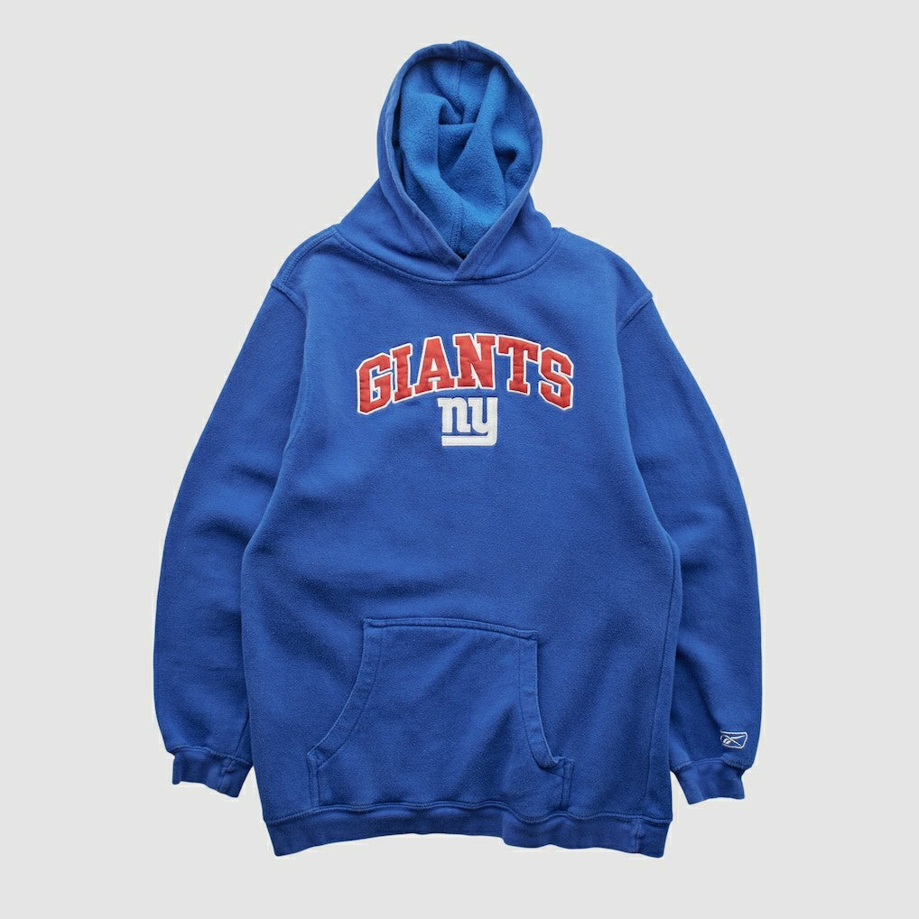 New York Giants Fanatics Reebok 2000s Hooded Pullover Sweatshirt