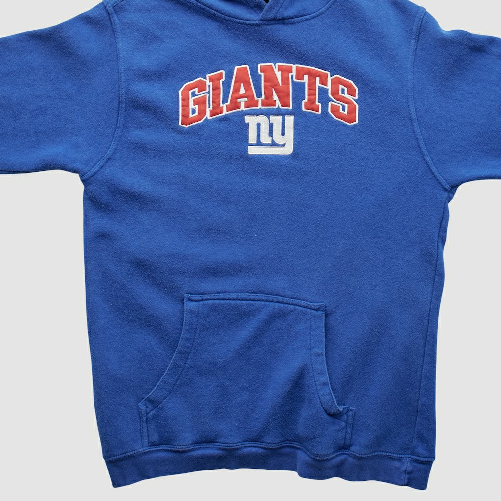 New York Giants Fanatics Reebok 2000s Hooded Pullover Sweatshirt