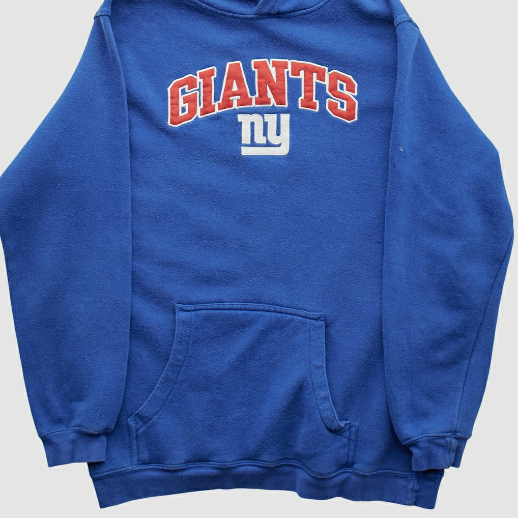 New York Giants Fanatics Reebok 2000s Hooded Pullover Sweatshirt