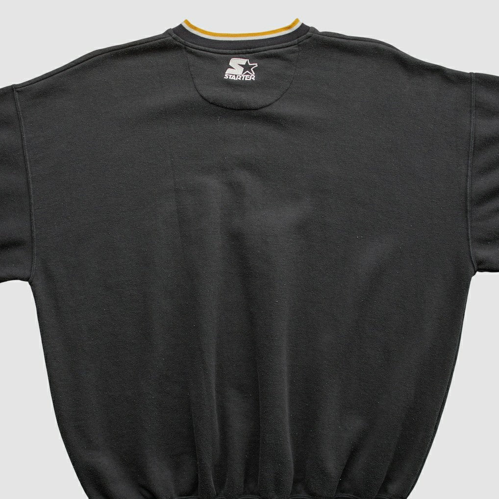 Pittsburgh Steelers Fanatics Starter 90s Pullover Sweatshirt