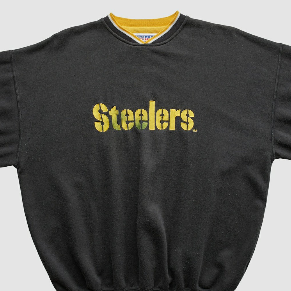 Pittsburgh Steelers Fanatics Starter 90s Pullover Sweatshirt
