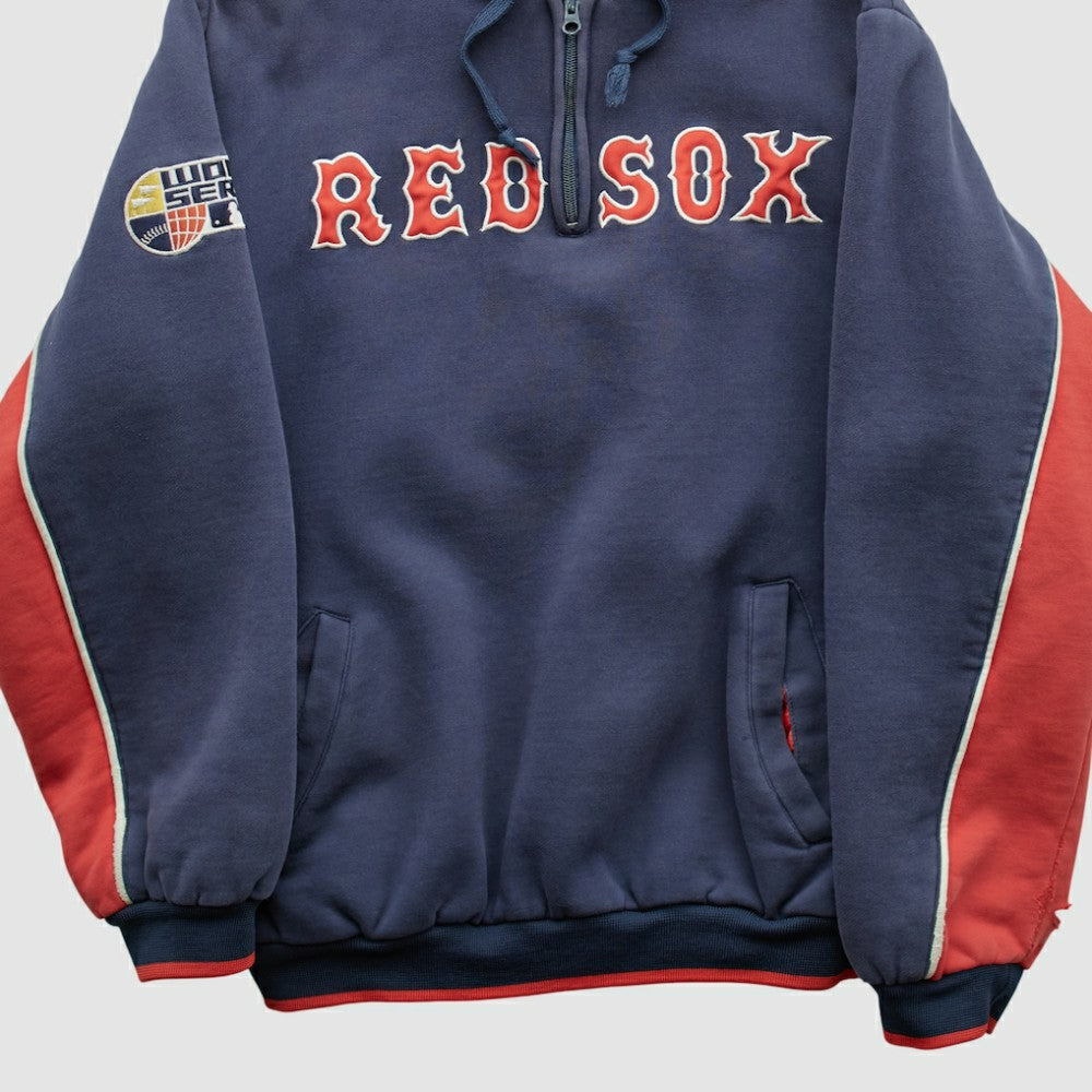 Boston Red Sox GIII Sports 2007 Hooded 1/4 Zip Sweatshirt | MLB Discount