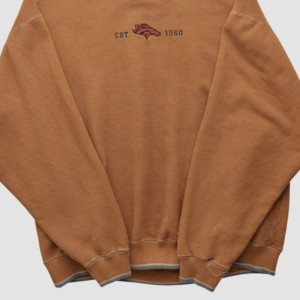 Denver Broncos Fanatics Champion 2000s Pullover Sweatshirt