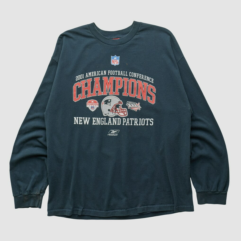New England Patriots Fanatics 2001 Long Sleeve T-shirt