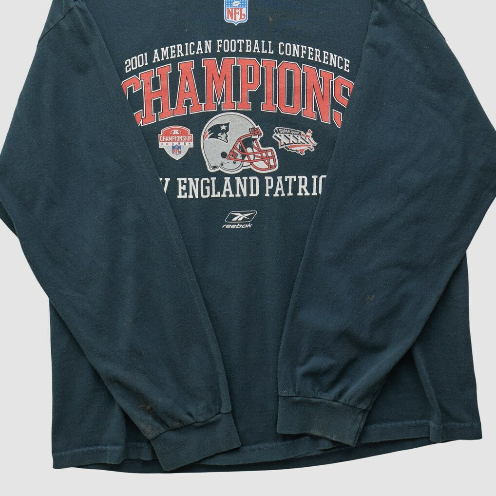 New England Patriots Fanatics 2001 Long Sleeve T-shirt