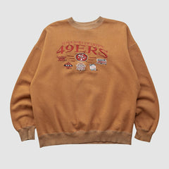 San Francisco 49ers Fanatics Super Bowl 90s Pullover Sweatshirt