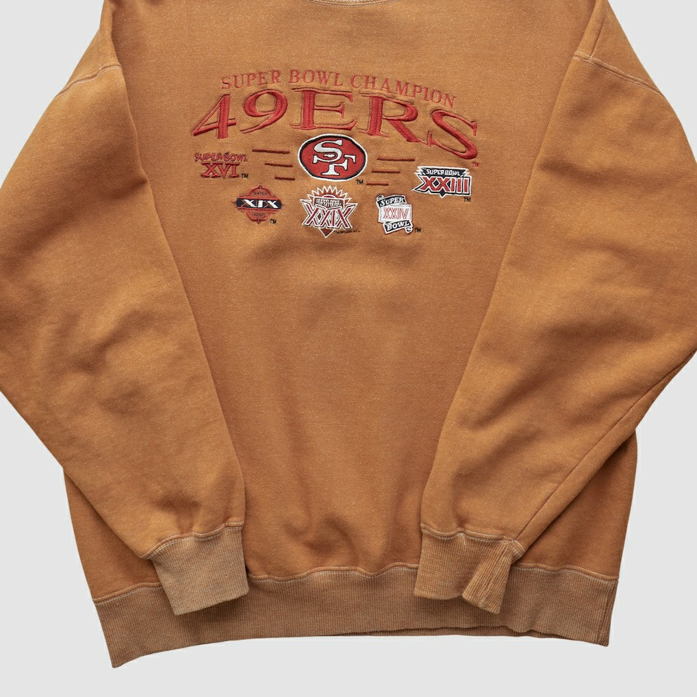 San Francisco 49ers Fanatics Super Bowl 90s Pullover Sweatshirt