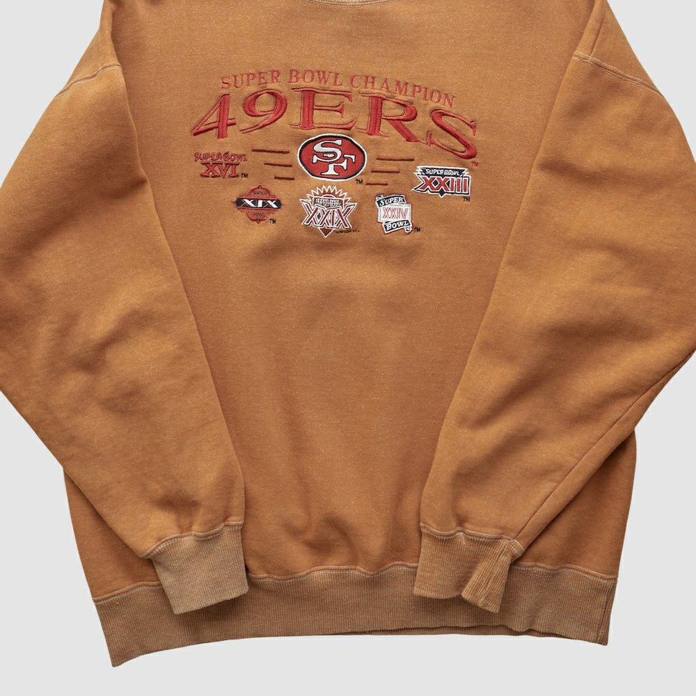 San Francisco 49ers Fanatics Super Bowl 90s Pullover Sweatshirt