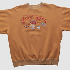 San Francisco 49ers Fanatics Super Bowl 90s Pullover Sweatshirt
