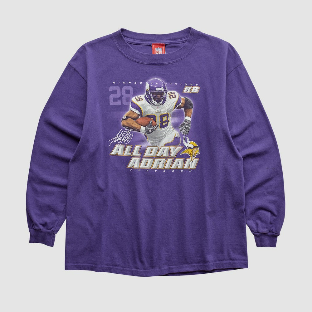 Minnesota Vikings Fanatics Adrian Peterson NFL 2000s Long Sleeve T-shirt
