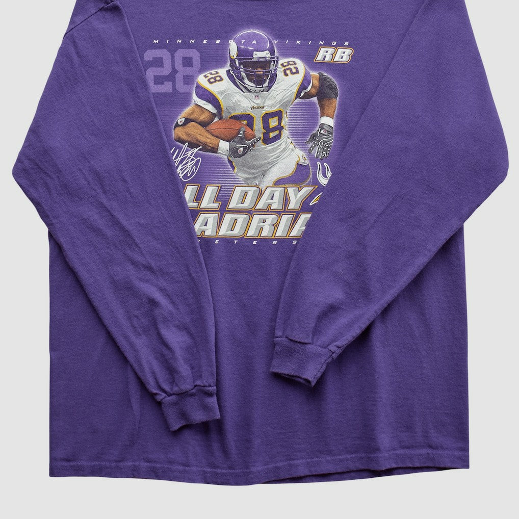 Minnesota Vikings Fanatics Adrian Peterson NFL 2000s Long Sleeve T-shirt