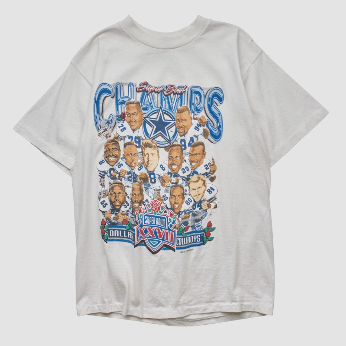 Dallas Cowboys Fanatics Salem Sportswear 1993 T-shirt