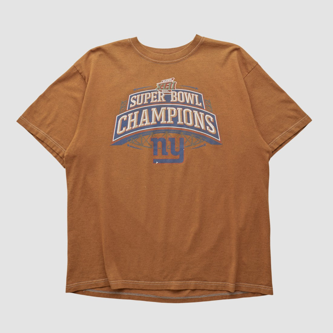 New York Giants Fanatics Super Bowl Reebok 2008 T-shirt
