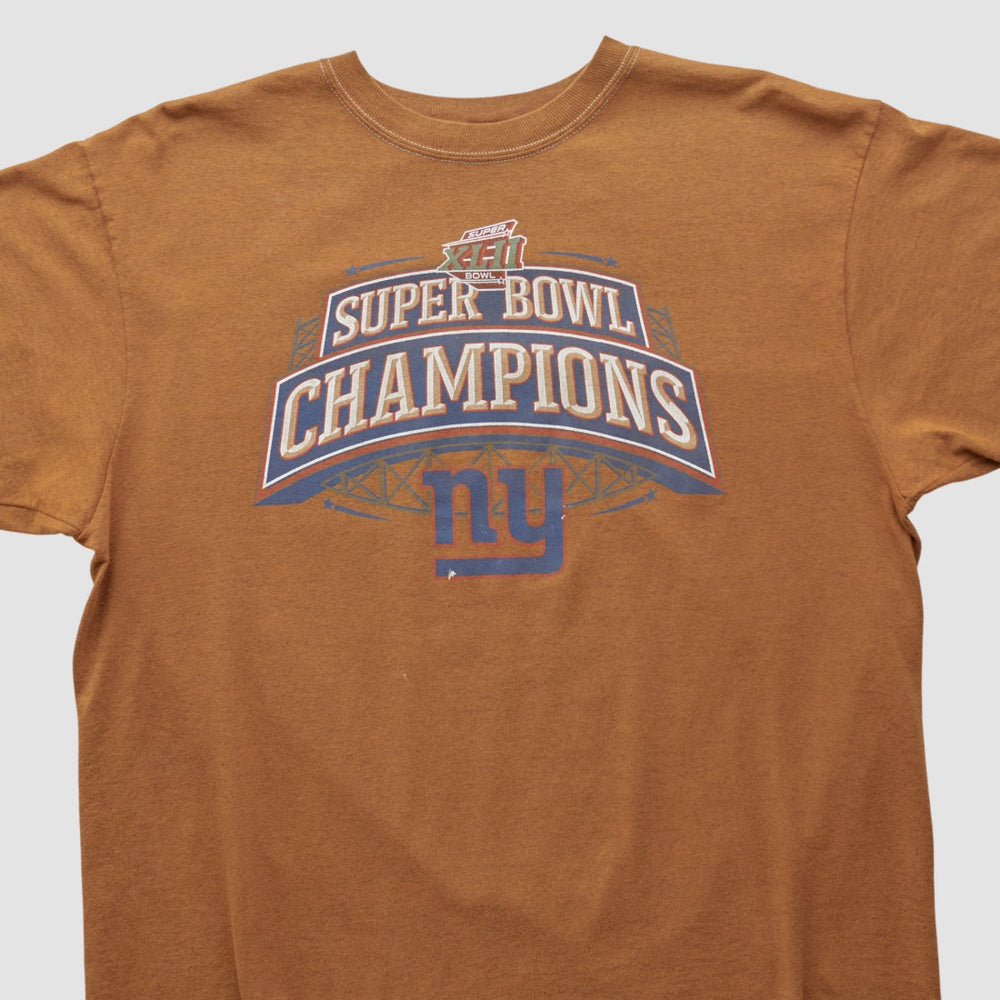 New York Giants Fanatics Super Bowl Reebok 2008 T-shirt