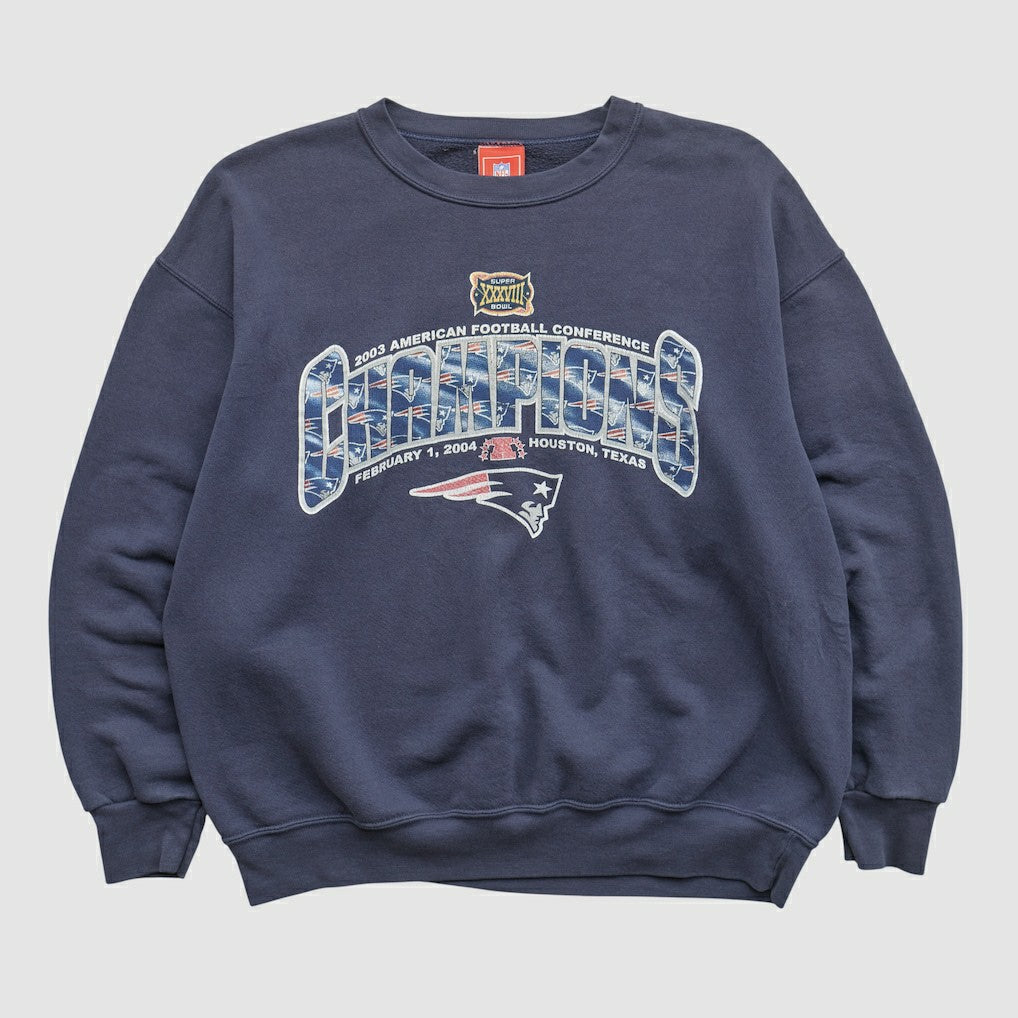 New England Patriots Fanatics NFL 2003 Pullover Sweatshirt