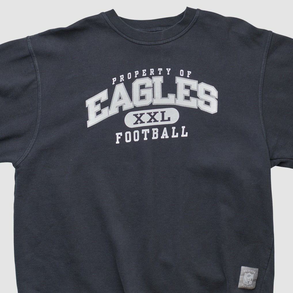 Philadelphia Eagles Fanatics Reebok 2000s Pullover Sweatshirt