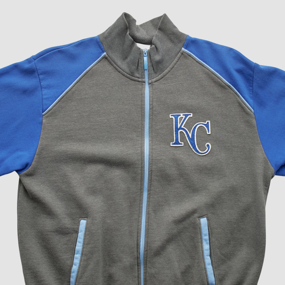 Kansas City Royals Majestic 2000s Full Zip Sweatshirt | MLB For sale