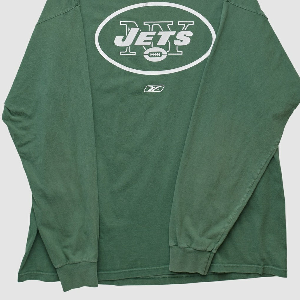 New York Jets Fanatics Reebok 2000s Long Sleeve T-shirt