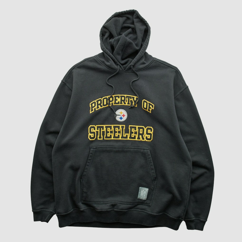 Pittsburgh Steelers Fanatics Reebok 2000s Hooded Pullover Sweatshirt