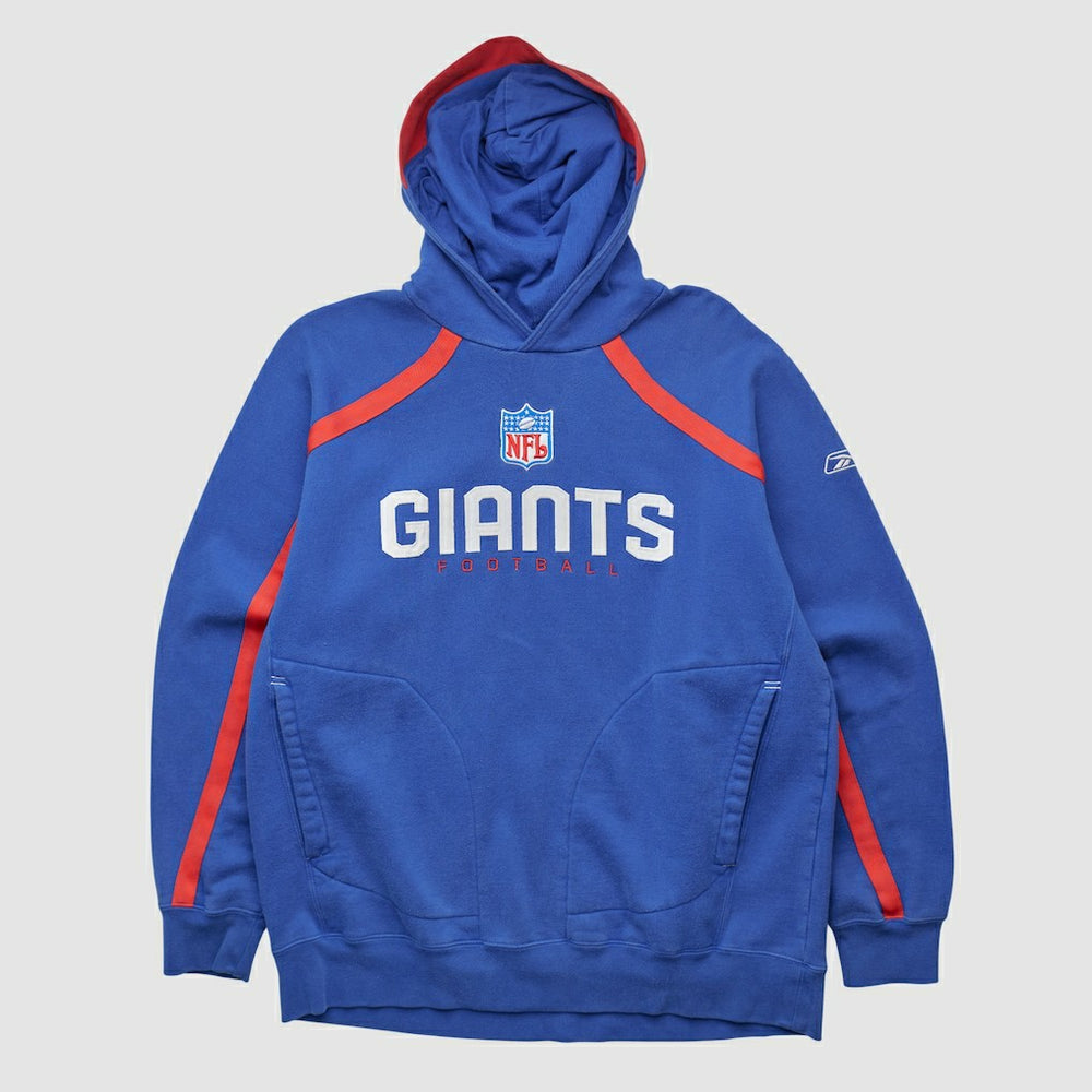 New York Giants Fanatics Reebok 2000s Hooded Pullover Sweatshirt