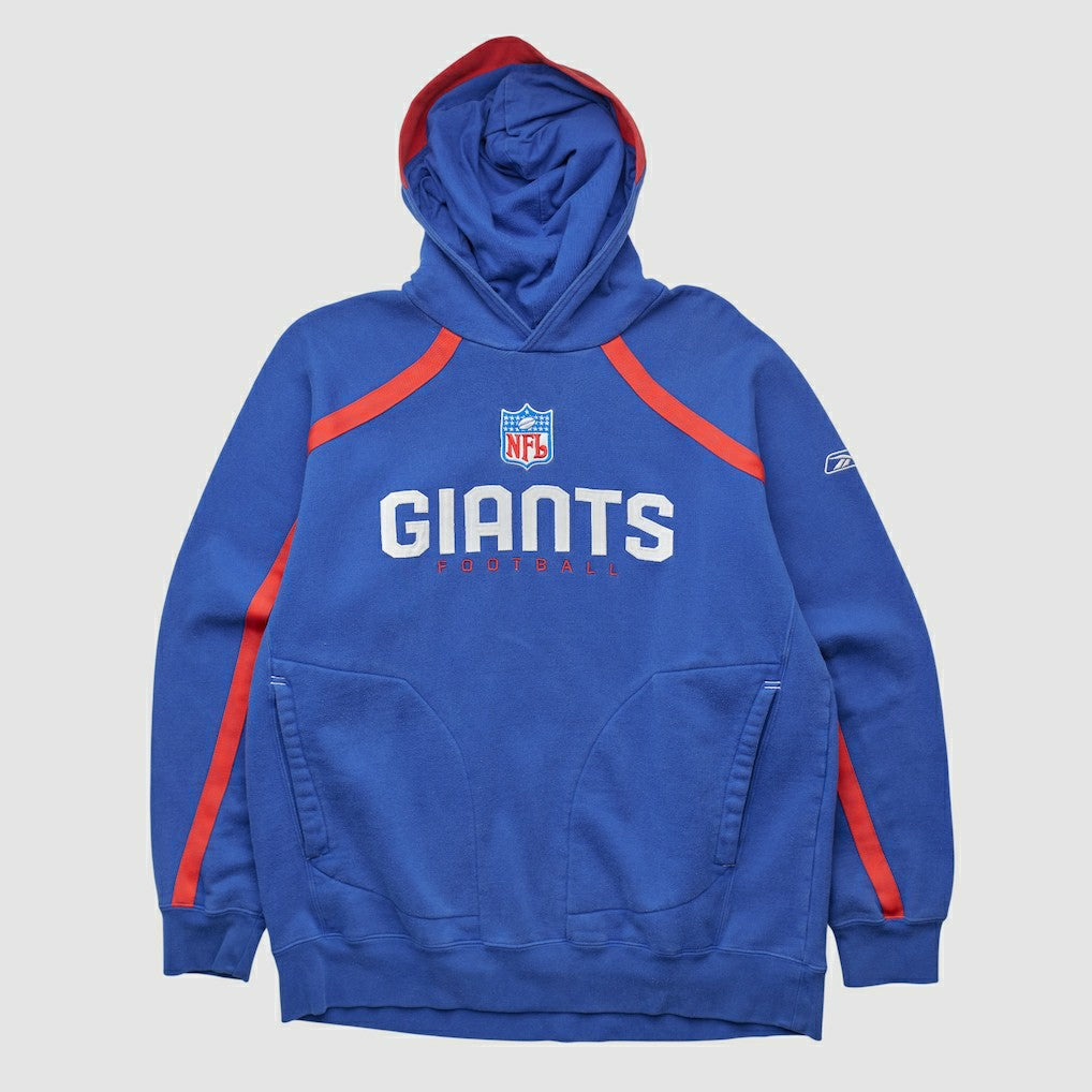 New York Giants Fanatics Reebok 2000s Hooded Pullover Sweatshirt