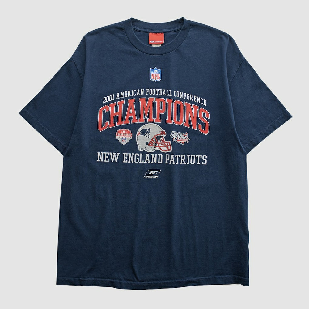 New England Patriots Fanatics Reebok 2001 T-shirt