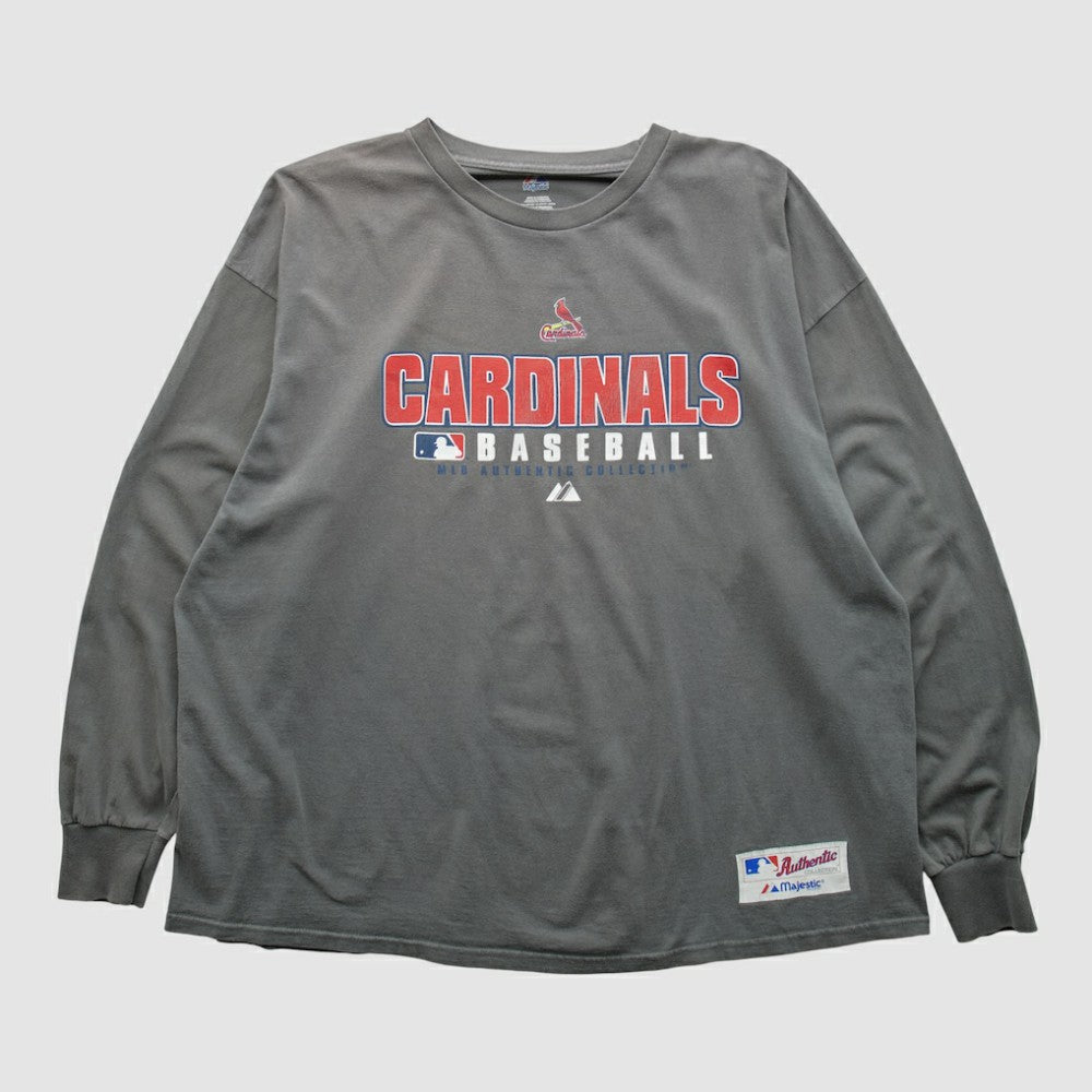 St. Louis Cardinals Majestic 2000s Long Sleeve T-shirt | MLB Shop