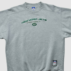 New York Jets Fanatics Reebok 2000s Pullover Sweatshirt