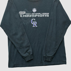 Colorado Rockies Delta 2007 Long Sleeve T-shirt | MLB New