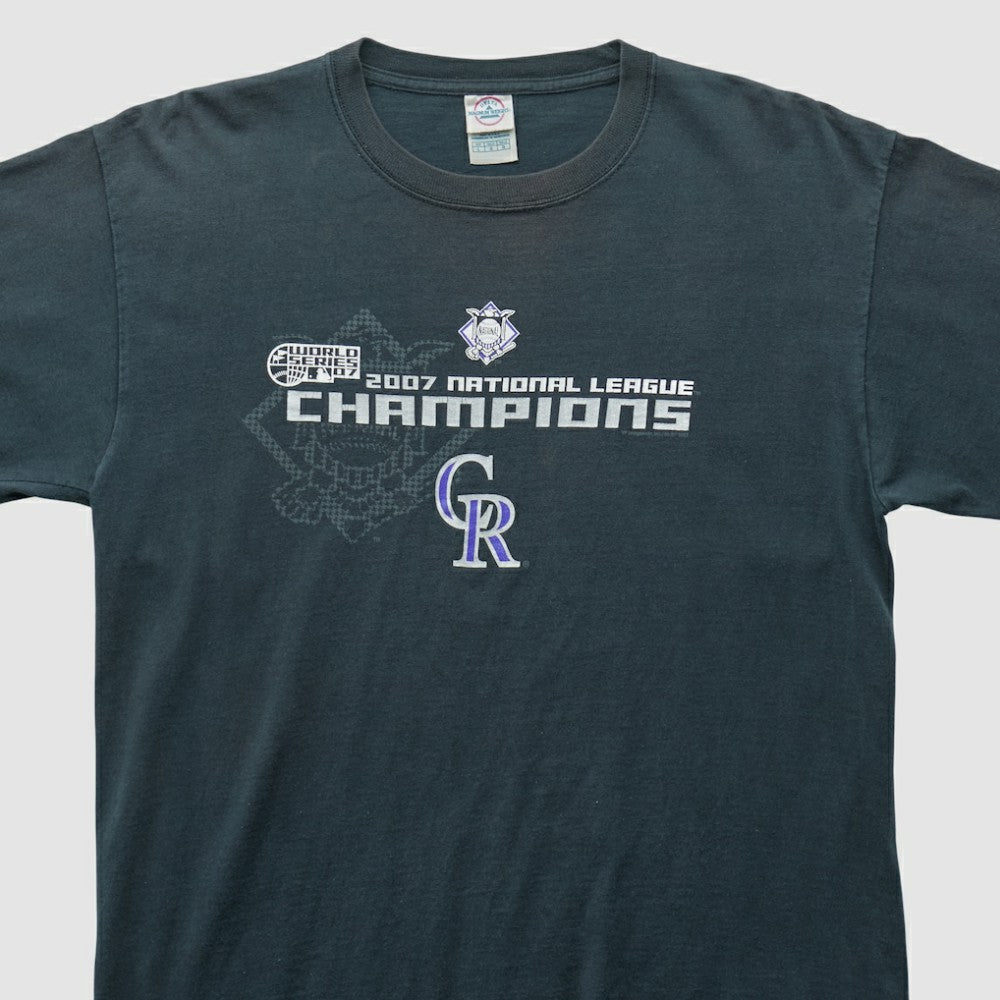Colorado Rockies Delta 2007 Long Sleeve T-shirt | MLB New