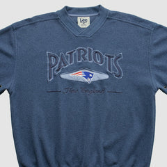 New England Patriots Fanatics Lee Apparel 90s Pullover Sweatshirt