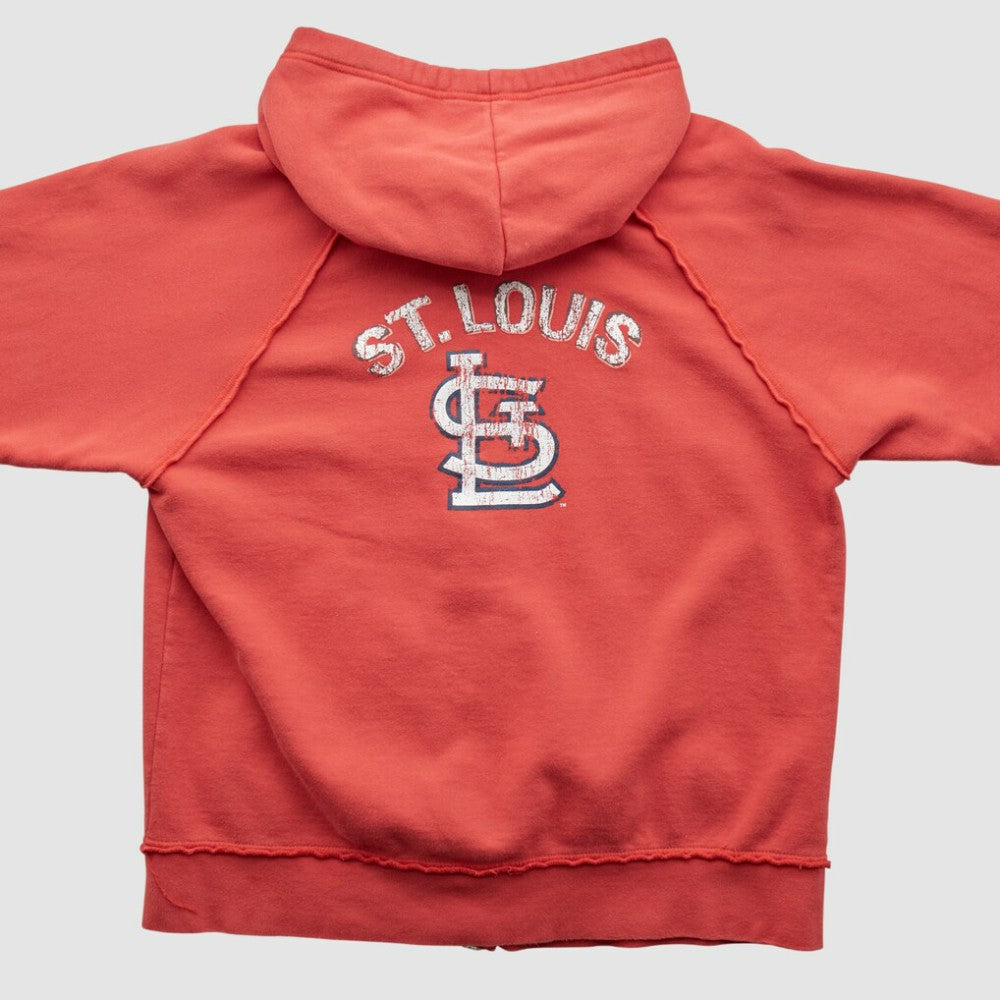 St. Louis Cardinals Genuine Merchandise 2000s Hooded Full Zip Sweatshirt | MLB Outlet