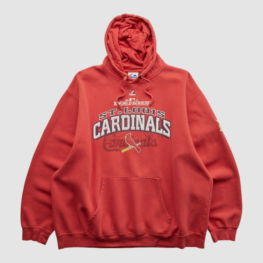 St. Louis Cardinals Majestic 2011 Hooded Sweatshirt | MLB Discount